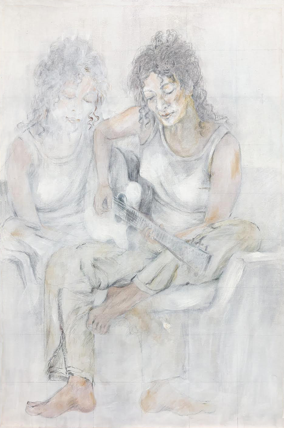 Yehudit Kravits. Acrylic with Pencil, Rivka Aderet Myers